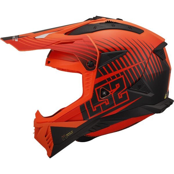 کلاه کاسکت موتور LS2 مدل Fast II – کراس و آفرود