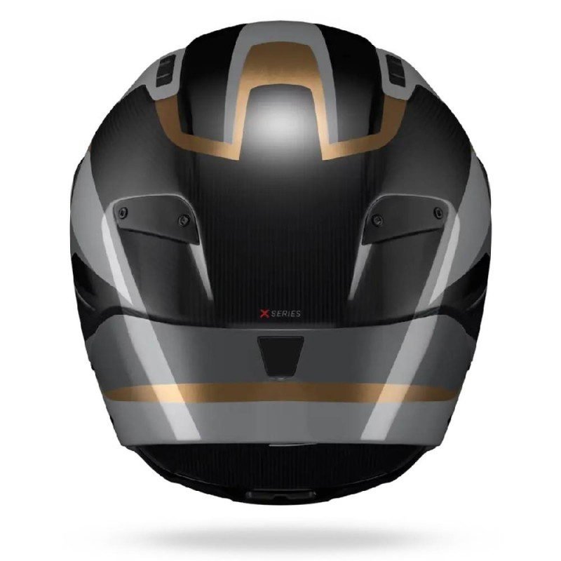 نولان کلاهکاسکت فولفیس X-804 RS Lesmo 361 کربن مشکی خاکستری Oro - Image 3