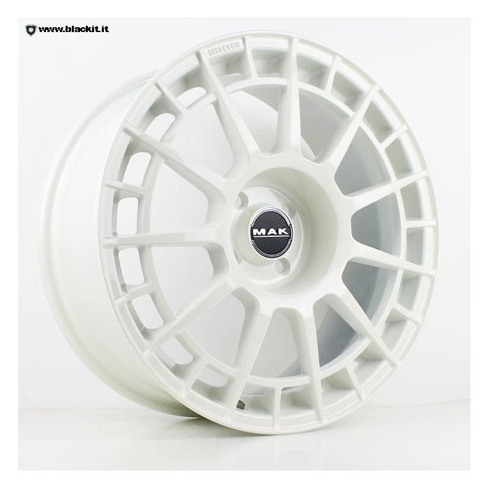 آلفارومئو میتو — قطعه | SET 4 Montecarlo MAK NTT 17" Rims Glossy White for Mito