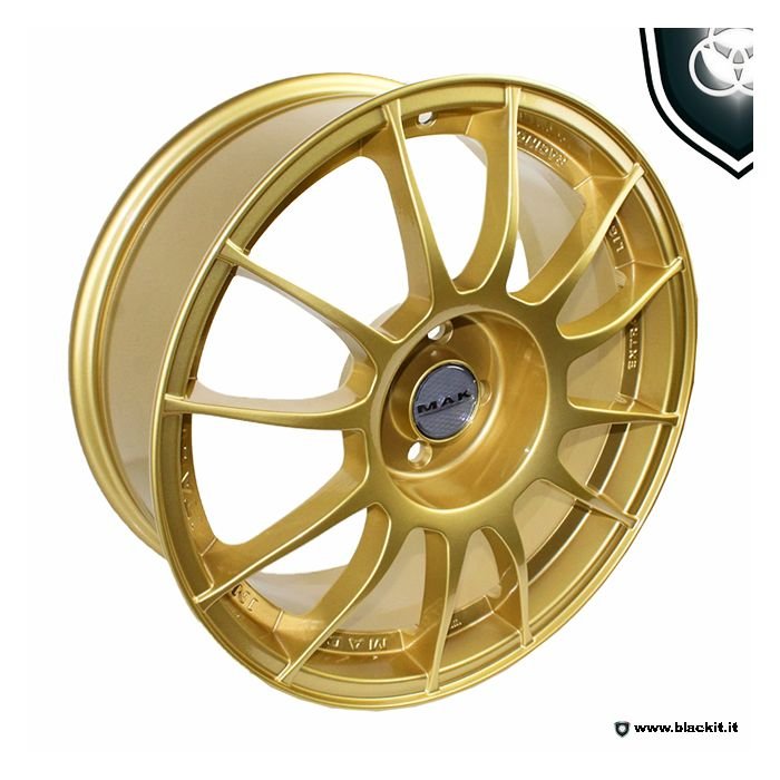 آلفارومئو میتو — قطعه | SET 4 Mak XLR DWF 17" rims glossy gold for Mito