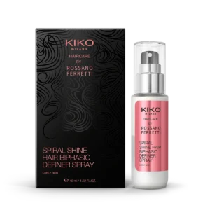 آرایش Spiral Shine Hair Biphasic Definer Spray برند Kiko Milano