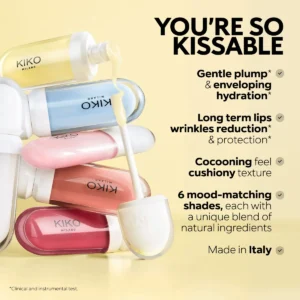 مراقبت لب Kissable Lip Volume Plumping Lip Cream برند Kiko Milano