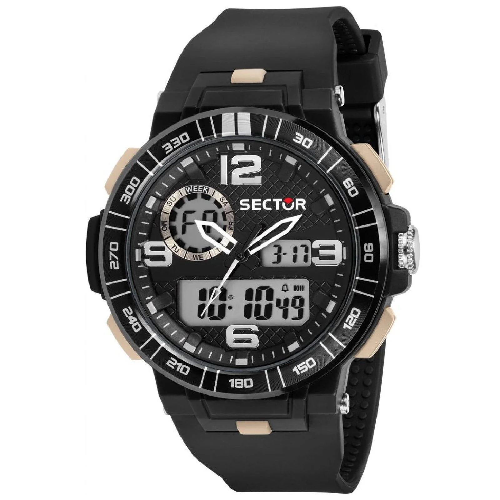ساعت عقربه‌ای و دیجیتال مردانه سکتور R3251532003